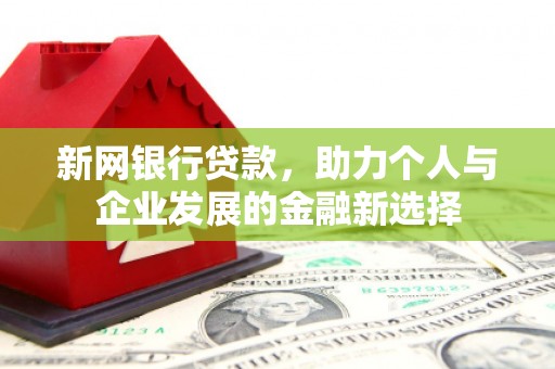 浦北新网银行贷款，助力个人与企业发展的金融新选择