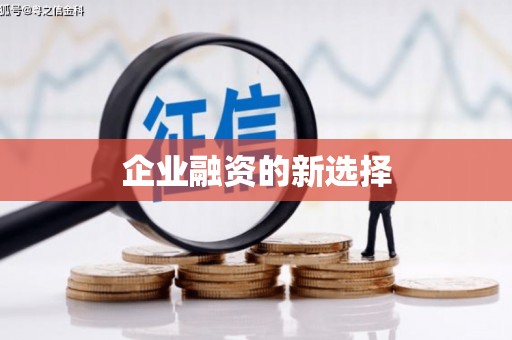 浦北企业融资的新选择