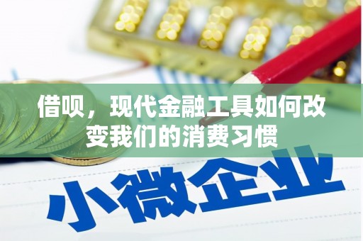 浦北借呗，现代金融工具如何改变我们的消费习惯